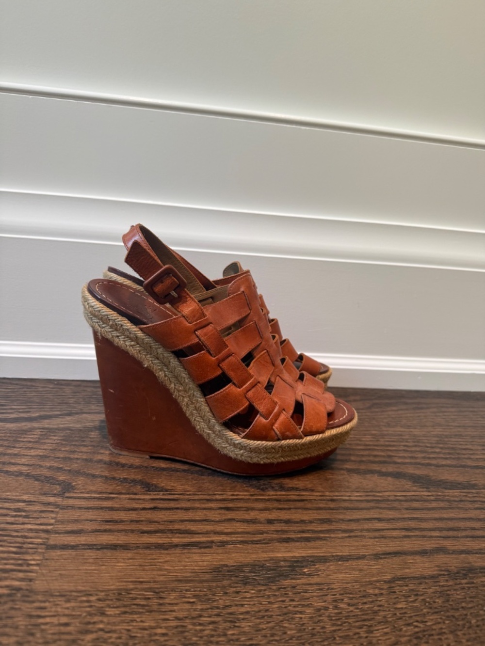 Christian Louboutin espadrille platform sandals